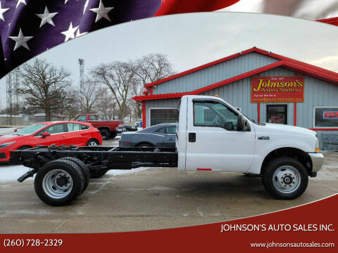 2002 Ford F-450 Super Duty for sale at Johnson's Auto Sales Inc. in Decatur IN