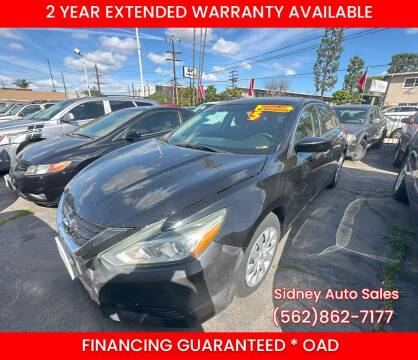 2017 Nissan Altima for sale at Sidney Auto Sales in Downey CA