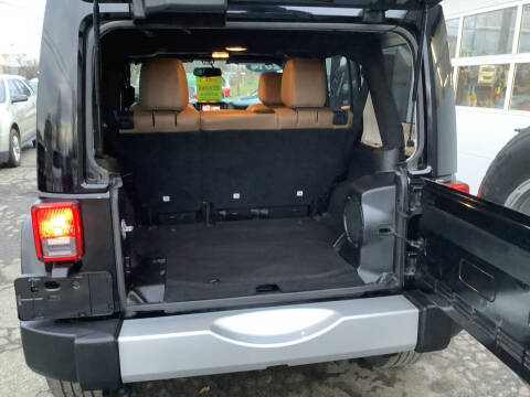 2014 Jeep Wrangler Unlimited Sahara