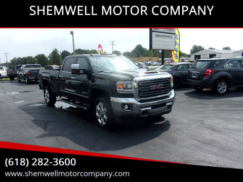 2018 GMC Sierra 2500HD for sale at SHEMWELL MOTOR COMPANY in Red Bud IL