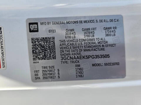 2023 Chevrolet Silverado 1500