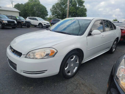 2012 Chevrolet Impala for sale at Pack's Peak Auto in Hillsboro OH