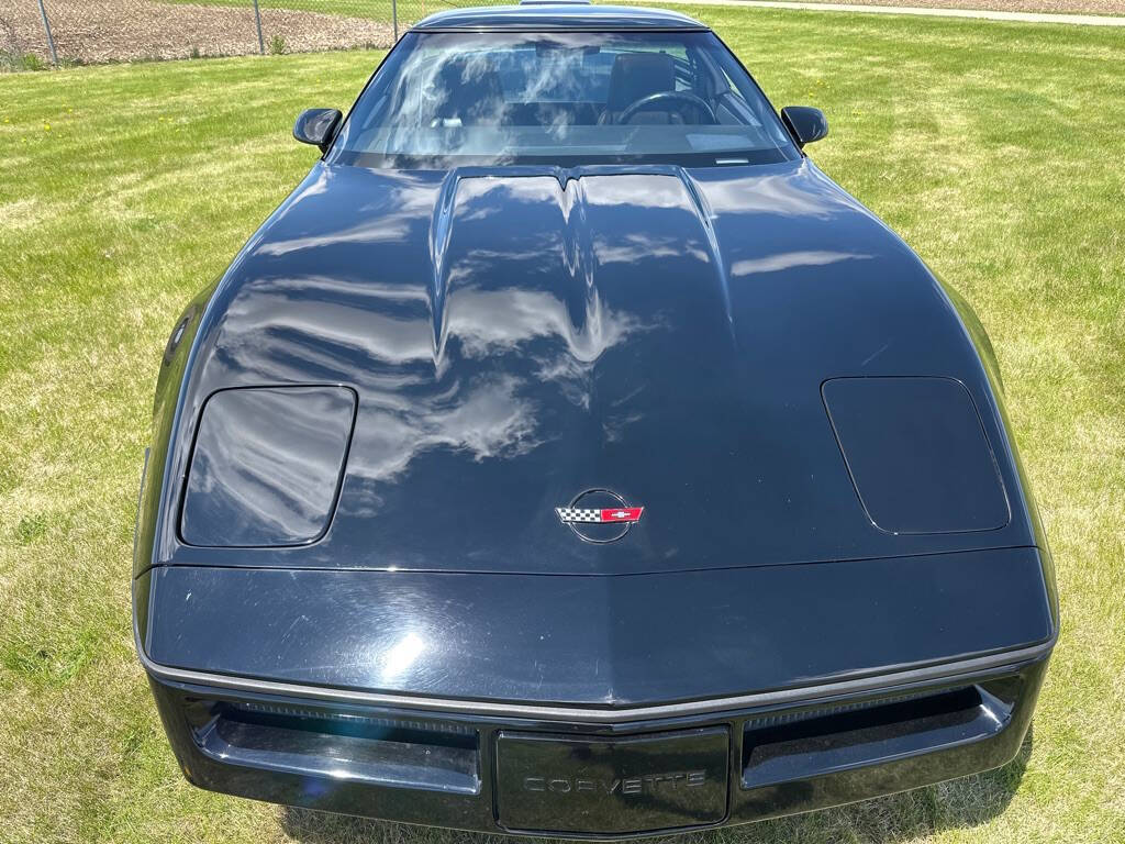 BLACK 1986 Chevrolet Corvette Base 2dr Hatchback 2