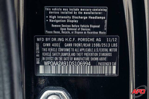 2013 Porsche 911 Carrera