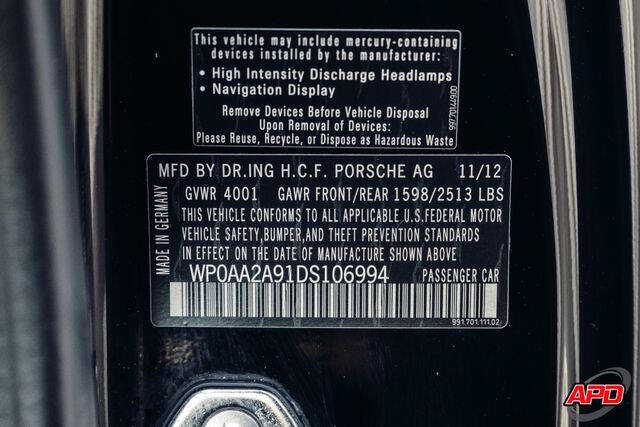 2013 Porsche 911 Carrera