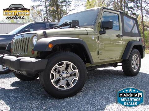 2013 Jeep Wrangler for sale at High-Thom Motors in Thomasville NC
