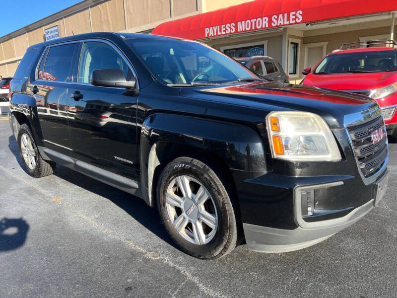 2016 GMC Terrain for sale at Payless Motor Sales LLC in Burlington NC