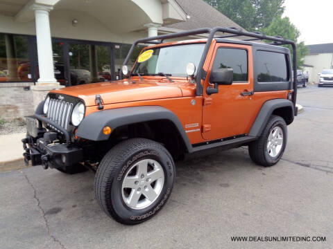 2010 Jeep Wrangler for sale at DEALS UNLIMITED INC in Portage MI