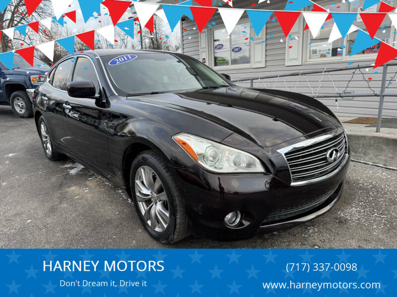2011 Infiniti M37 for sale at HARNEY MOTORS in Gettysburg PA