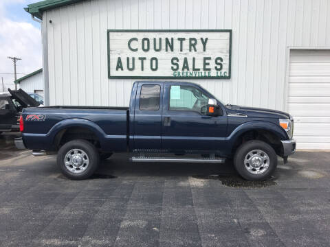 2015 Ford F-250 Super Duty for sale at COUNTRY AUTO SALES LLC in Greenville OH