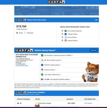 2015 Volvo XC60 T6 R-Design Premier Plus