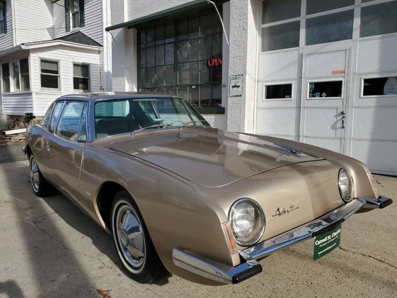 1963 Studebaker Avanti for sale at Carroll Street Classics in Manchester NH