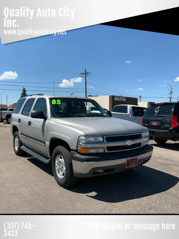 2005 Chevrolet Tahoe for sale at Quality Auto City Inc. in Laramie WY