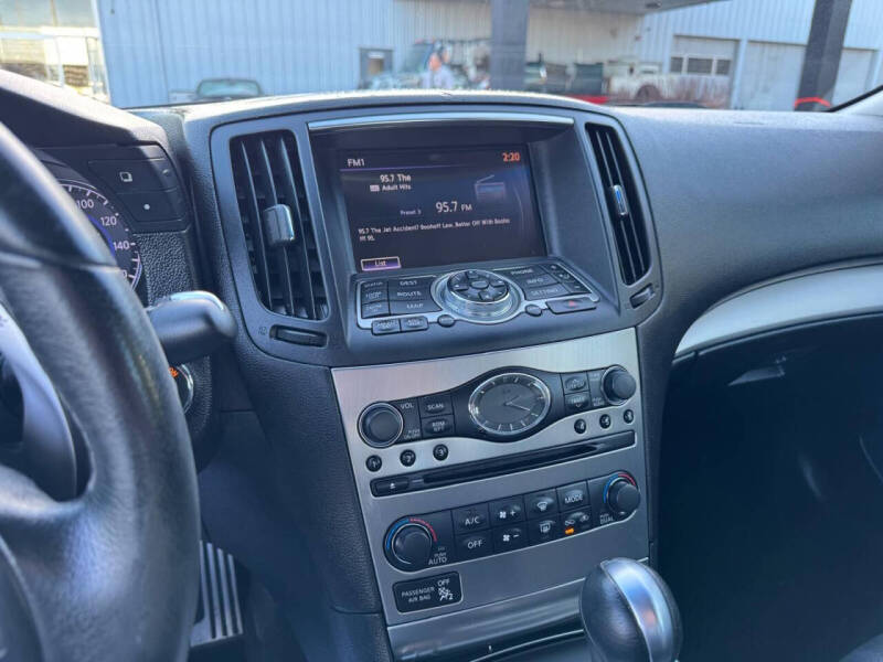 2012 Infiniti G37 Coupe Journey