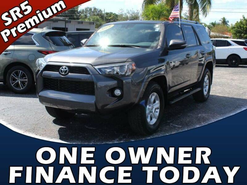 2019 Toyota 4Runner for sale at Palm Beach Auto Wholesale in Lake Park FL