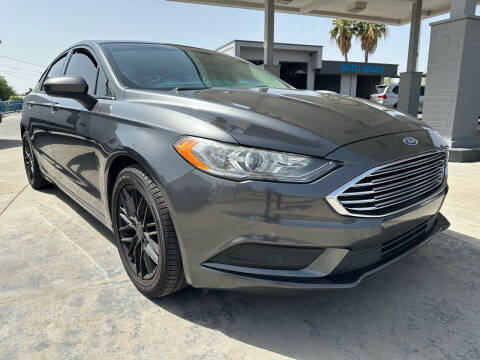 2017 Ford Fusion for sale at TANQUE VERDE MOTORS in Tucson AZ