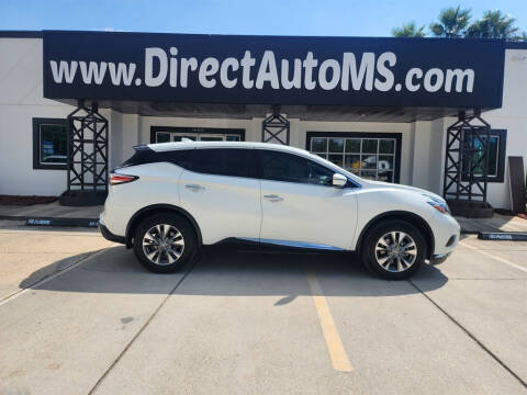 2018 Nissan Murano for sale at Direct Auto in Biloxi MS