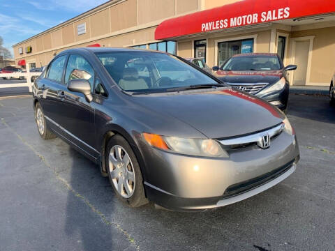 2007 Honda Civic for sale at Payless Motor Sales LLC in Burlington NC