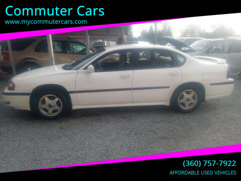 2001 Chevrolet Impala for sale at Commuter Cars in Burlington WA