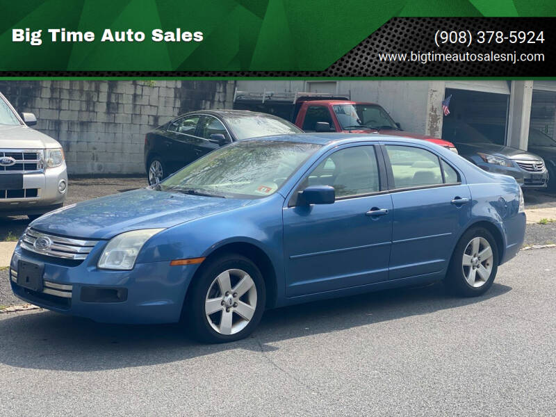2009 Ford Fusion for sale at Big Time Auto Sales in Vauxhall NJ