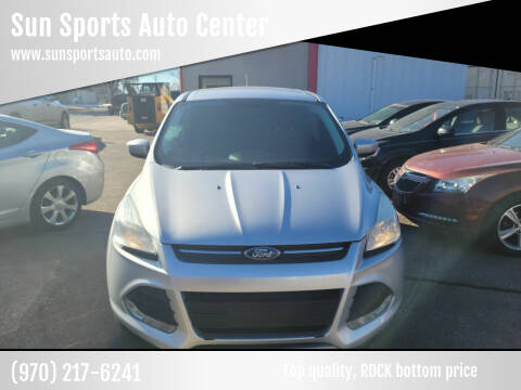 2014 Ford Escape for sale at Sun Sports Auto Center in Loveland CO