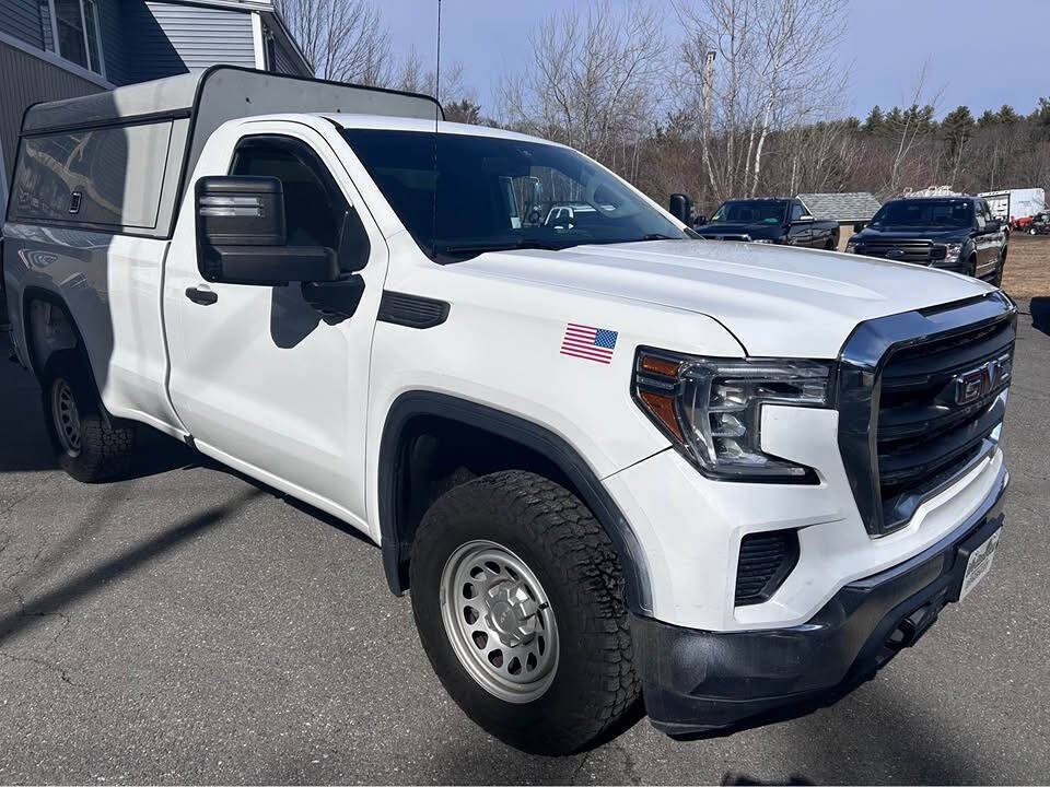Black 2020 GMC Sierra 1500 Base 4x4 Base 2dr Regular Cab 8 ft. LB 2
