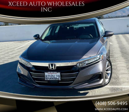 2022 Honda Accord for sale at XCEED AUTO WHOLESALES INC in San Jose CA