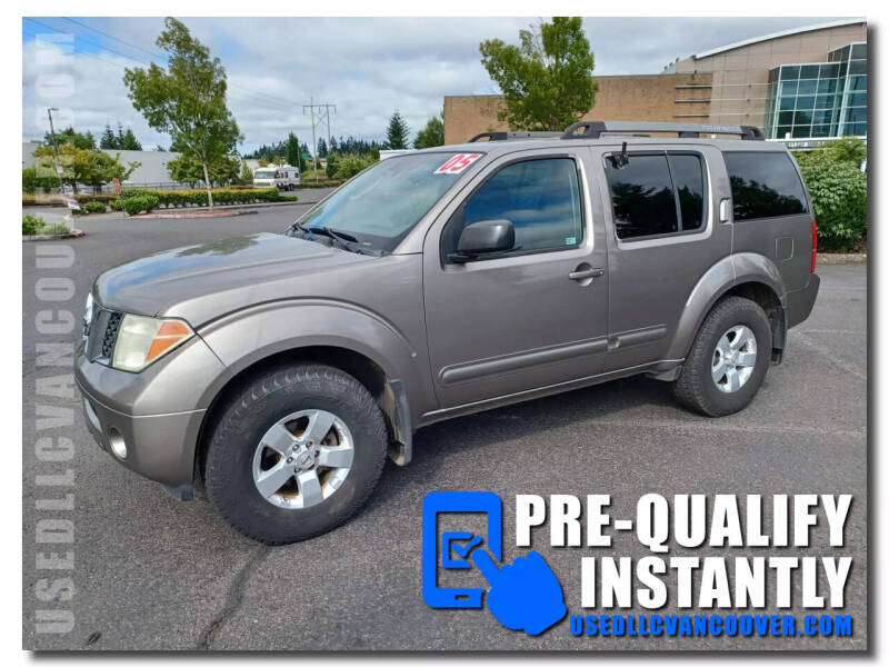 2005 nissan pathfinder le sport utility 4d