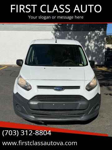 2017 Ford Transit Connect for sale at FIRST CLASS AUTO in Arlington VA