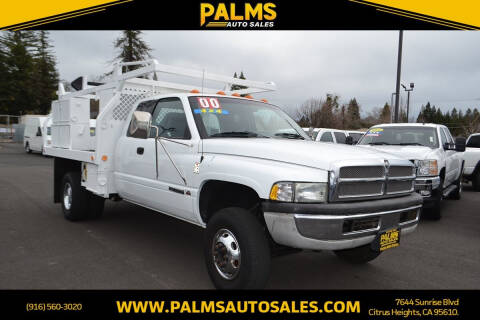 2000 Dodge Ram 3500 for sale at Palms Auto Sales in Citrus Heights CA