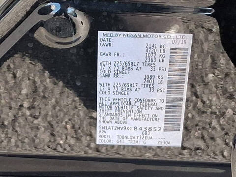 2019 Nissan Rogue SV