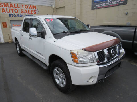 2007 Nissan Titan for sale at Small Town Auto Sales in Hazleton PA