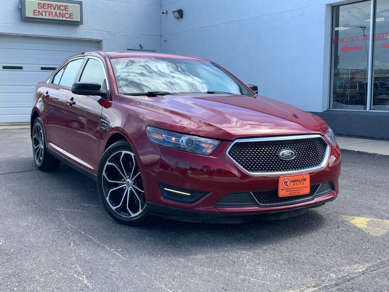 2013 Ford Taurus for sale at HIGHLINE AUTO LLC in Kenosha WI