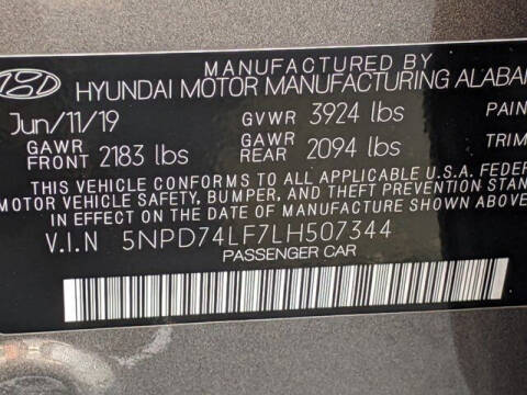 2020 Hyundai Elantra