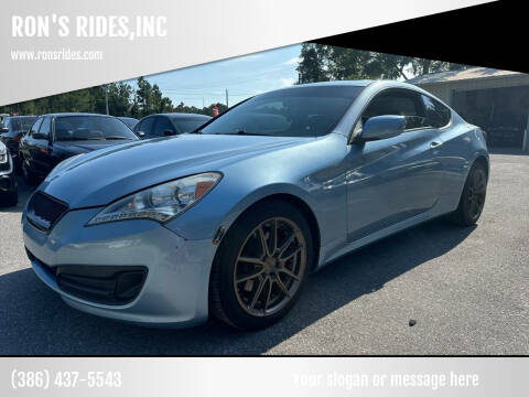 2010 Hyundai Genesis Coupe for sale at RON'S RIDES,INC in Bunnell FL