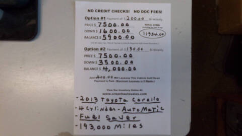 2013 Toyota Corolla S