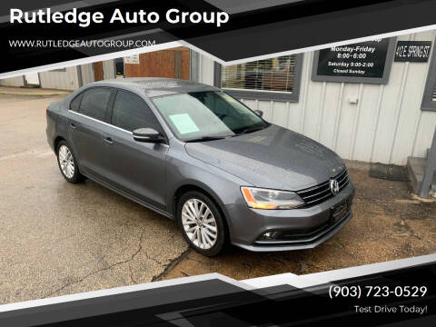 2016 Volkswagen Jetta for sale at Rutledge Auto Group in Palestine TX