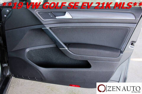 2019 Volkswagen e-Golf SE