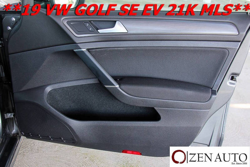 2019 Volkswagen e-Golf SE