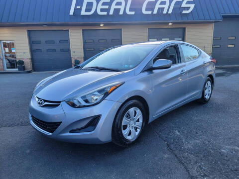 2016 Hyundai Elantra for sale at I-Deal Cars in Harrisburg PA