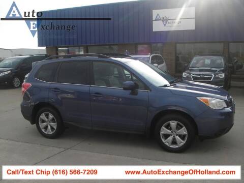 2014 Subaru Forester for sale at Auto Exchange Of Holland in Holland MI