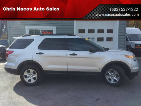 2012 Ford Explorer for sale at Chris Nacos Auto Sales in Derry NH