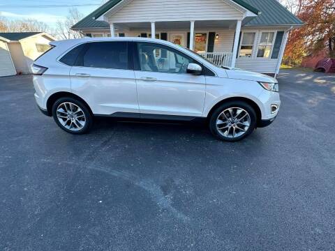 2015 Ford Edge for sale at CRS Auto & Trailer Sales Inc in Clay City KY