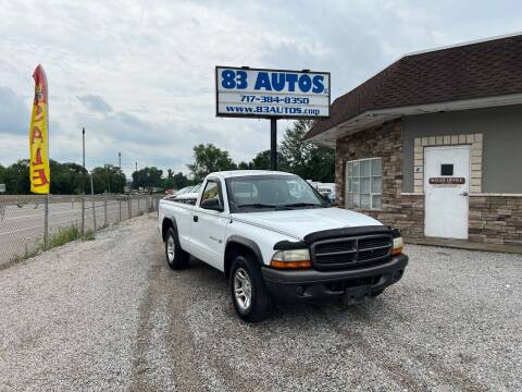 2002 Dodge Dakota for sale at 83 Autos in York PA