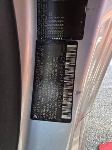 2004 BMW 6 Series 645Ci