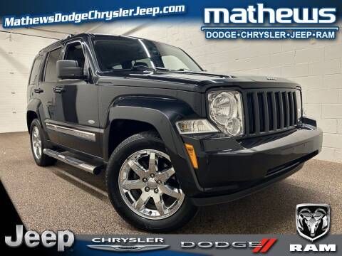 2012 Jeep Liberty for sale at MATHEWS DODGE INC in Marion OH