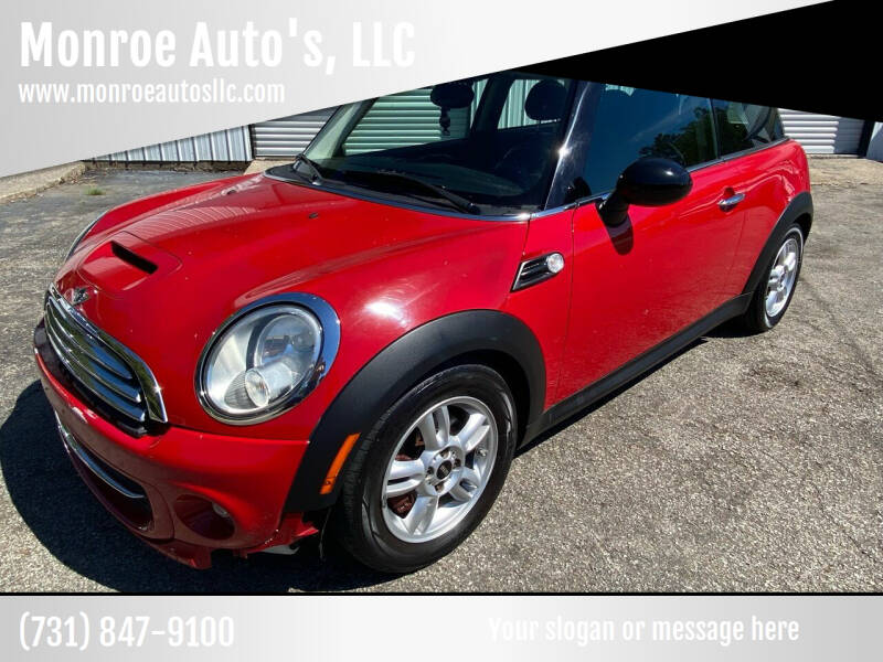2013 MINI Hardtop for sale at Monroe Auto's, LLC in Parsons TN