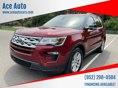 2018 Ford Explorer for sale at Ace Auto in Jordan MN