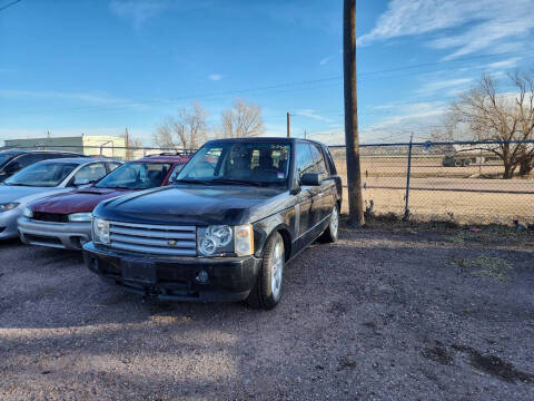 2003 Land Rover Range Rover for sale at PYRAMID MOTORS - Fountain Lot in Fountain CO