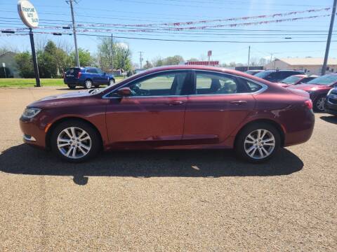 2015 Chrysler 200 for sale at Frontline Auto Sales in Martin TN